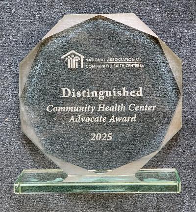 Distinguished Community Health Center Advocate Award 2025